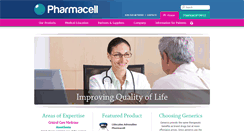 Desktop Screenshot of pharmacell.com